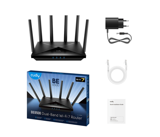 Cudy WR6500H (6500Mb/s a/b/g/n/ac/ax/be) - 1341796 - zdjęcie 5
